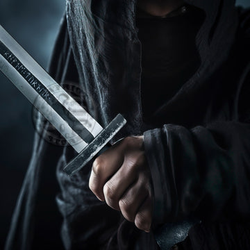 Full Tang Medieval Longsword Carbon Steel Handmade Battle Ready -Carbon Steel-