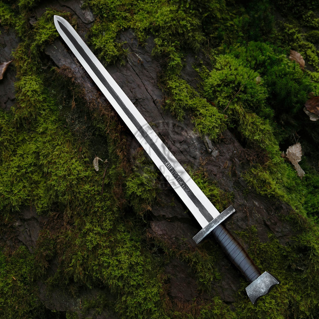 Full Tang Longsword Carbon Steel Handmade USA Battle Sword-Carbon Steel-