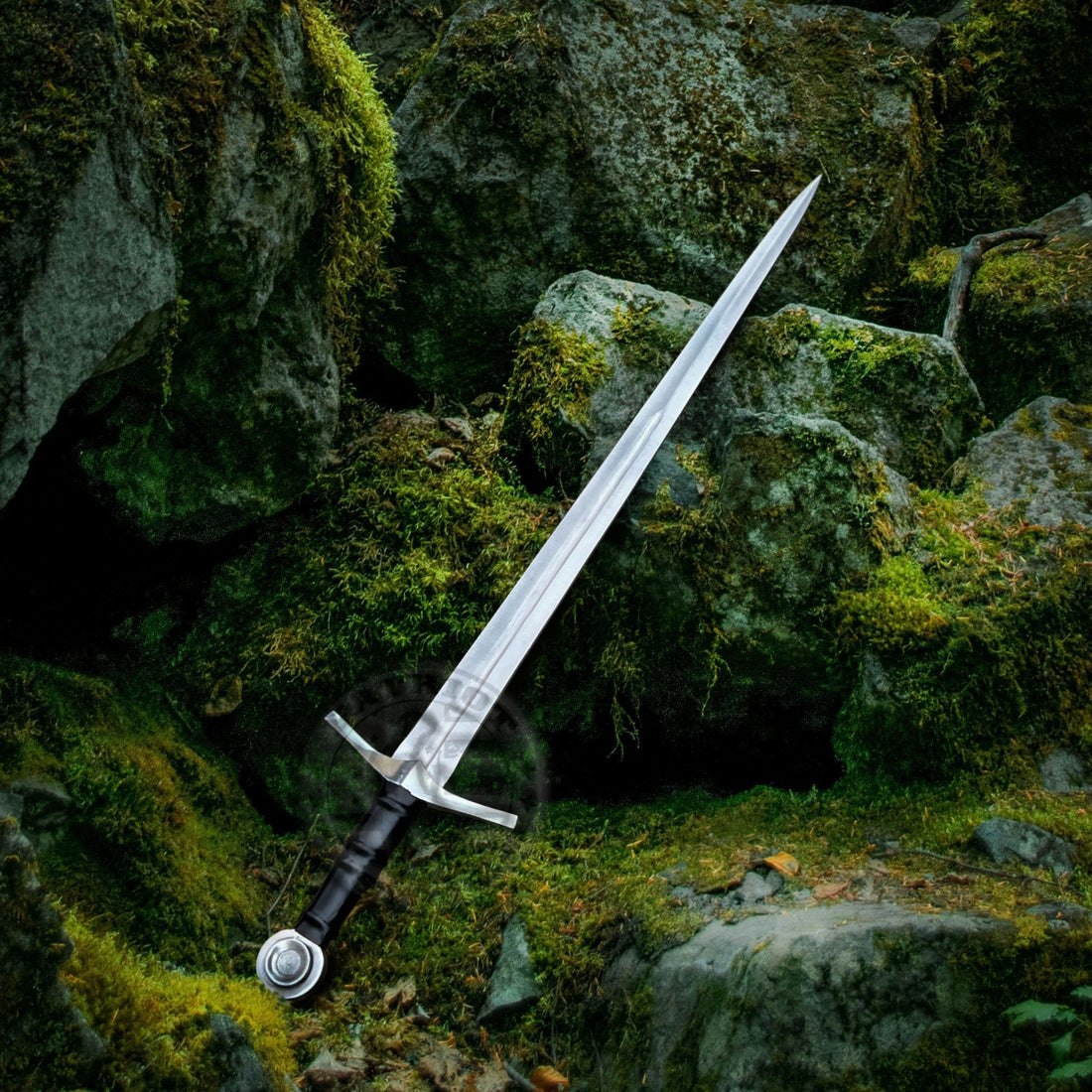 Handmade Medieval Viking Sword Stainless Steel-Round Pommel Sword-