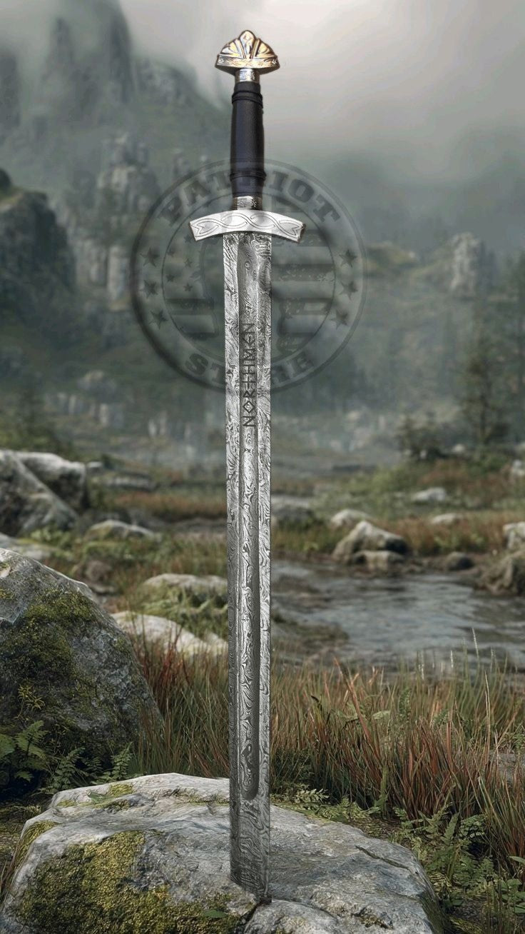 Hand Forged N0rse Viking Sword Damascus Steel Battle Ready Medieval Sword
