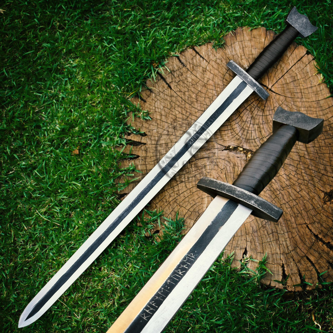 Handmade Carbon Steel Longsword Full Tang Battle Ready -Carbon Steel-