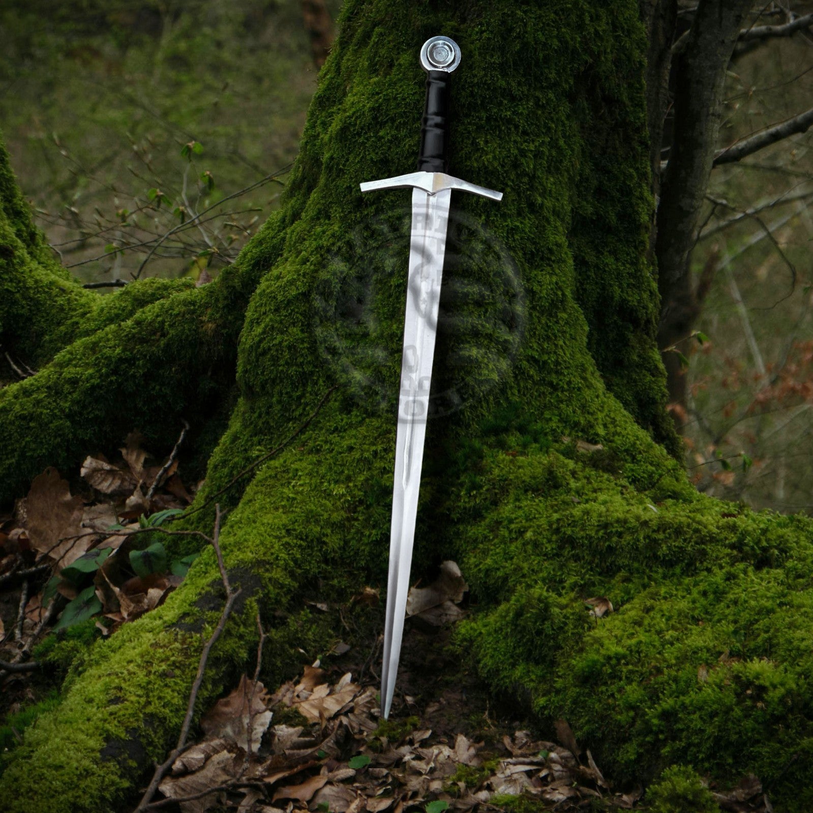 Handmade Battle Ready Viking Sword Medieval Style-Round Pommel Sword-