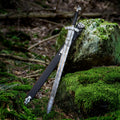 Damascus Steel Viking Sword Handmade Battle Ready Full Tang N0rse Sword Sheath
