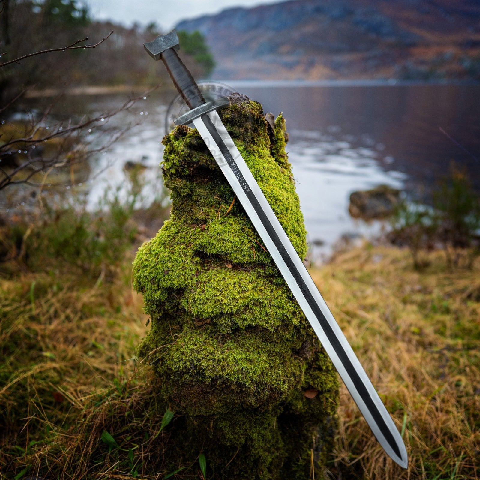 Full Tang Medieval Longsword Carbon Steel Handmade Battle Ready -Carbon Steel-