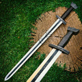 Full Tang Carbon Steel Longsword Handmade Battle Ready Medieval -Carbon Steel-