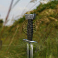 Full Tang Medieval Longsword Carbon Steel Handmade Battle Ready -Carbon Steel-