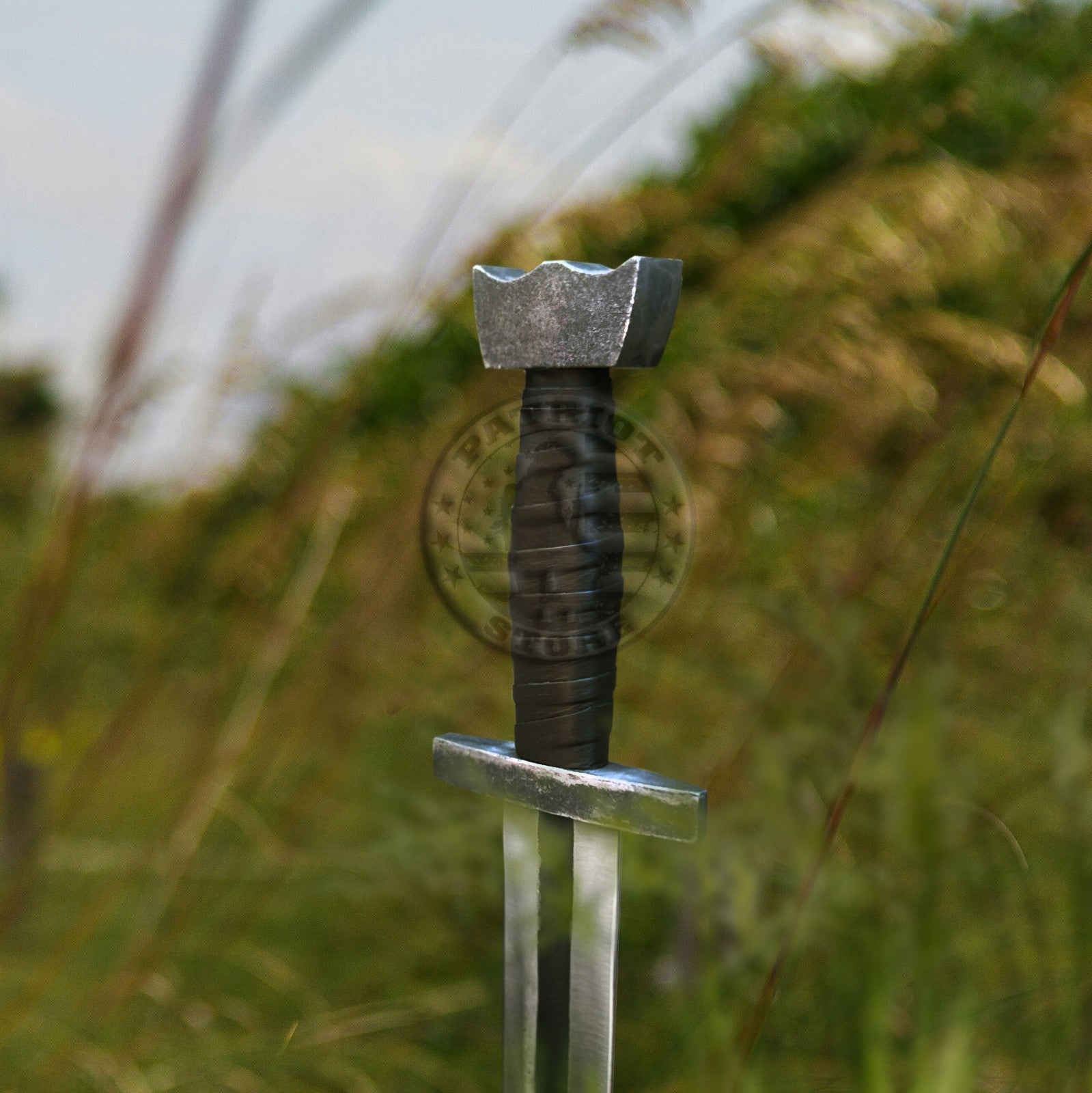 Full Tang Medieval Longsword Carbon Steel Handmade Battle Ready -Carbon Steel-