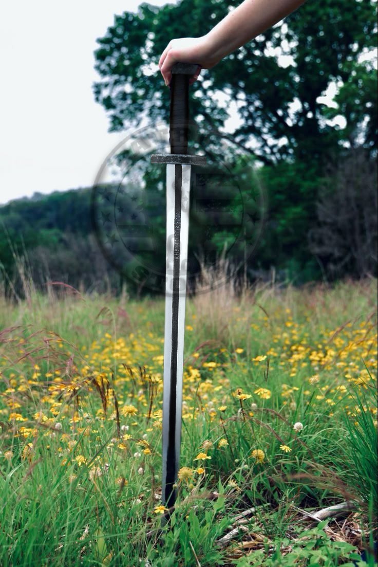 Full Tang Medieval Longsword Carbon Steel Handmade Battle Ready -Carbon Steel-