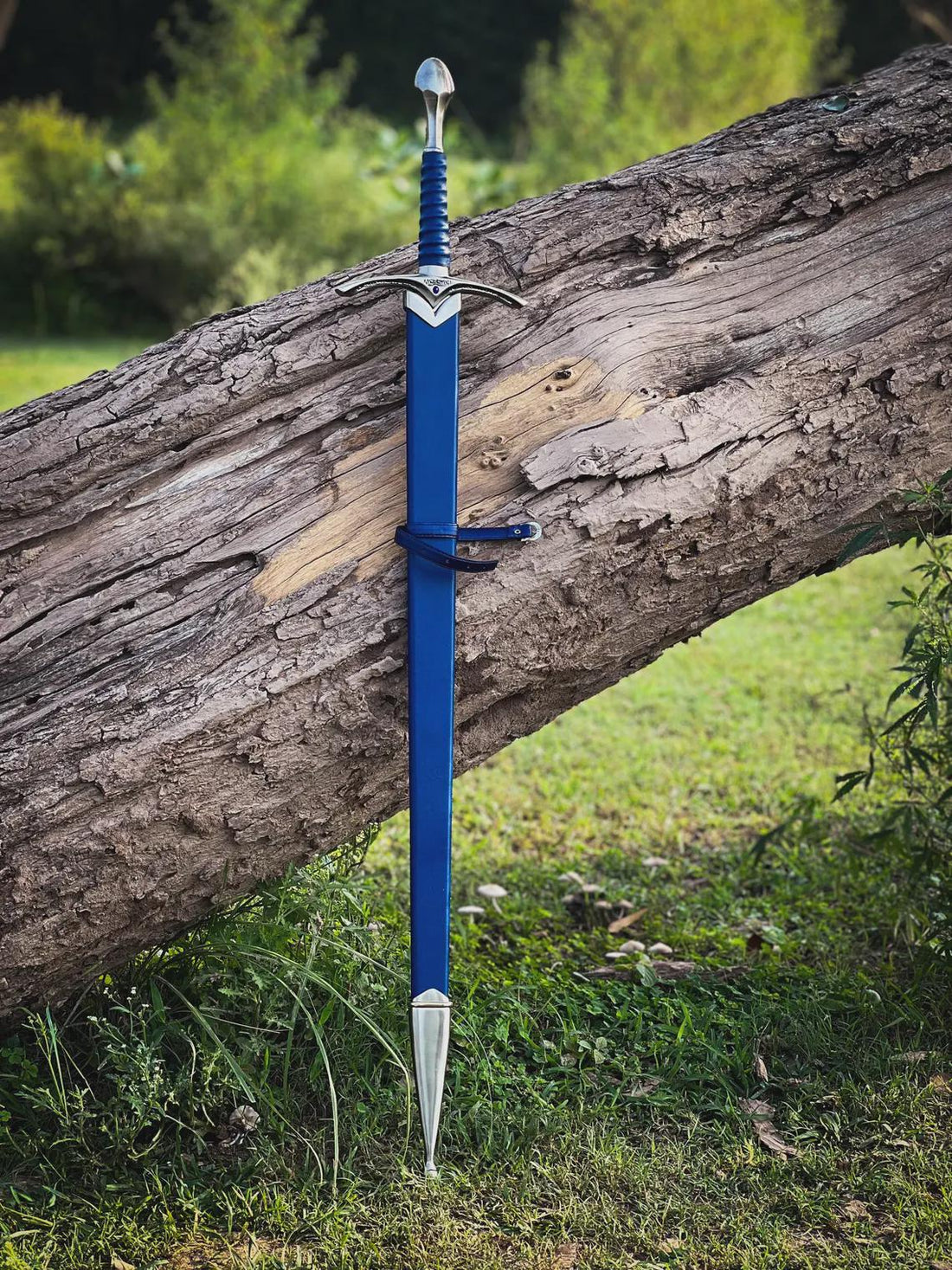 Blue Wizard Sword Inspired by Legendary Fantasy Weapon