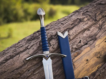 Blue Wizard Sword Inspired by Legendary Fantasy Weapon