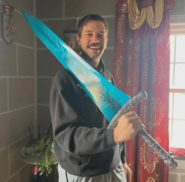 Handmade Full Metal Dark Moon Sword From Dark Souls Dark Souls Cosplay Moonlight Great Sword Replica Christmas Gifts