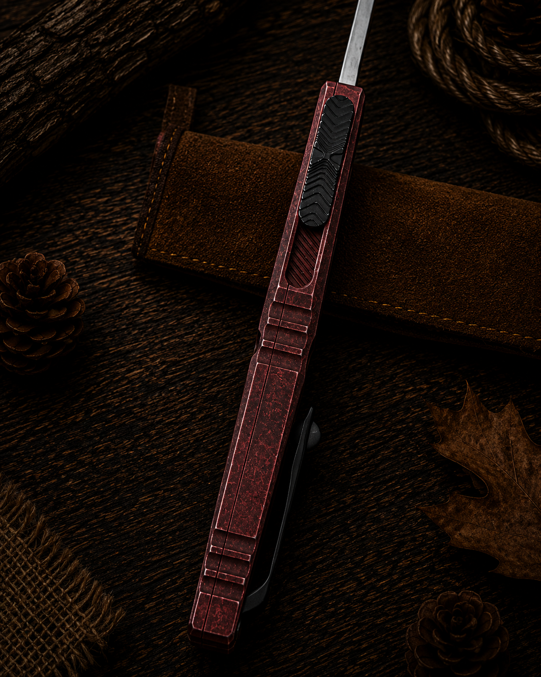 Combat Troodon® S/E Gen III Standard Weathered Red (1143-1WCM)